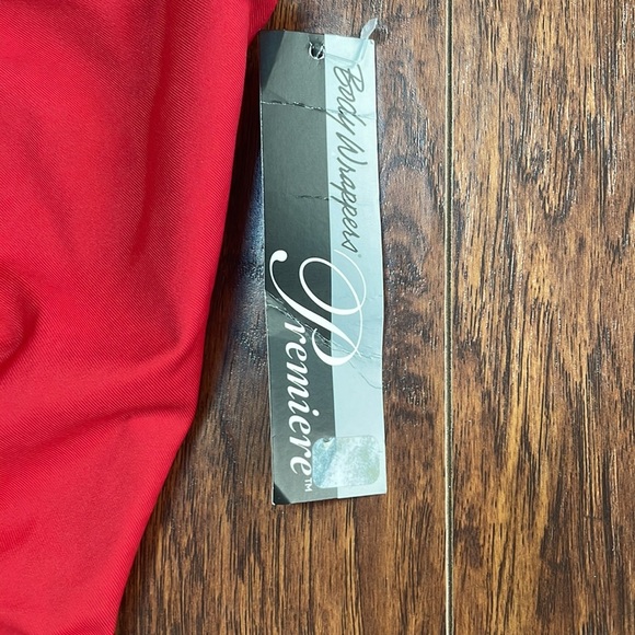 RED Body Wrappers Premiere shirred camisole dance/ ballet leotard - Style #P522 - Picture 4 of 13